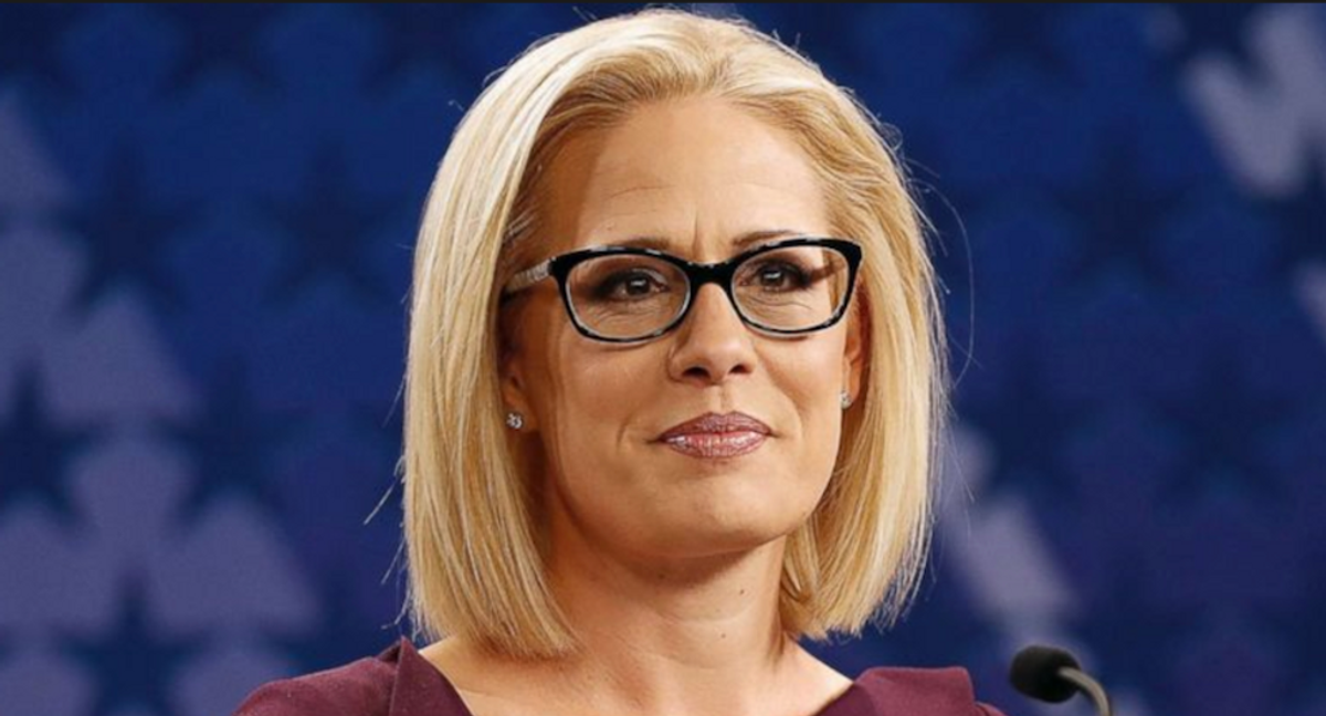 Kyrsten Sinema targeted for obstructing Build Back Better act