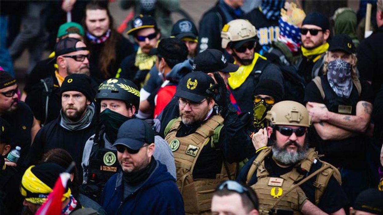 Trump DOJ hangs MAGA ex-cop out to dry who leaked probe to Proud Boys leader: report