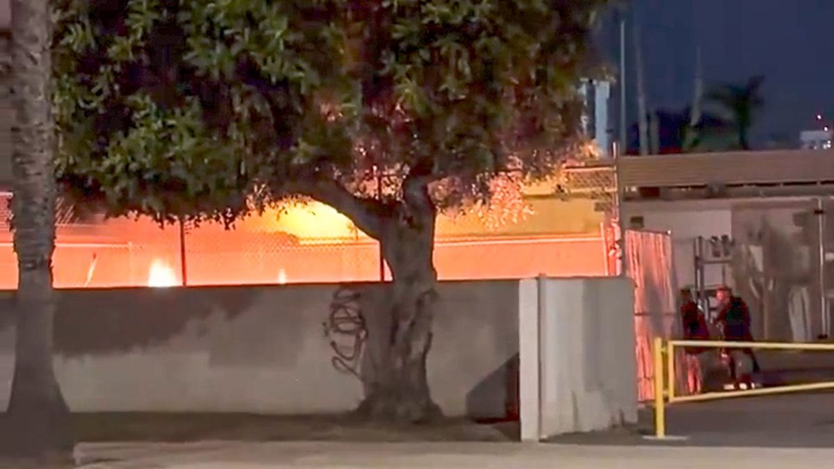 Watch: Arsonists caught on camera setting fires in 'non-burning' areas of Los Angeles