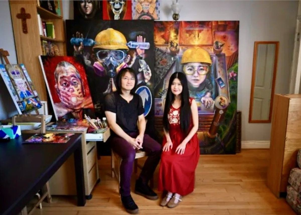 Hong Kong exiles in UK say 'living in fear' of Beijing