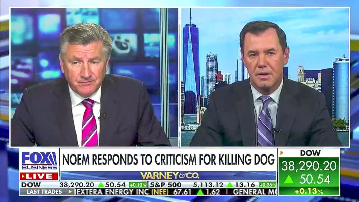 Fox Business panel tears into 'hideous' Kristi Noem: 'There's no going back from this'