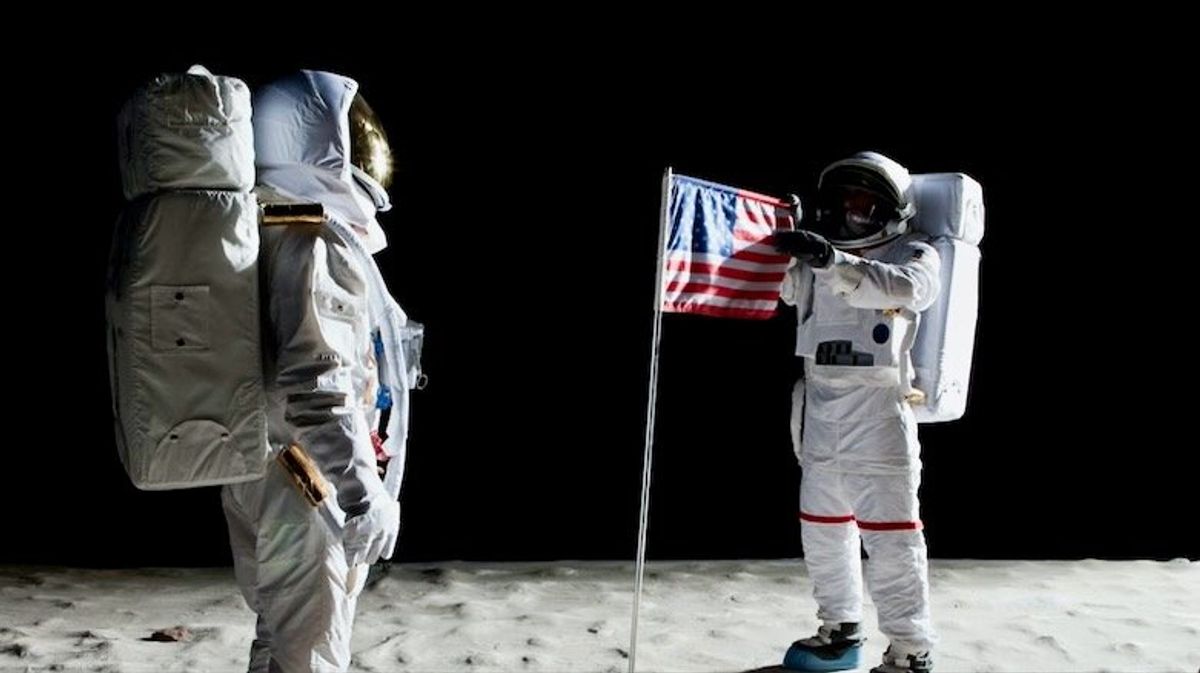 Is the US in a space race against China?