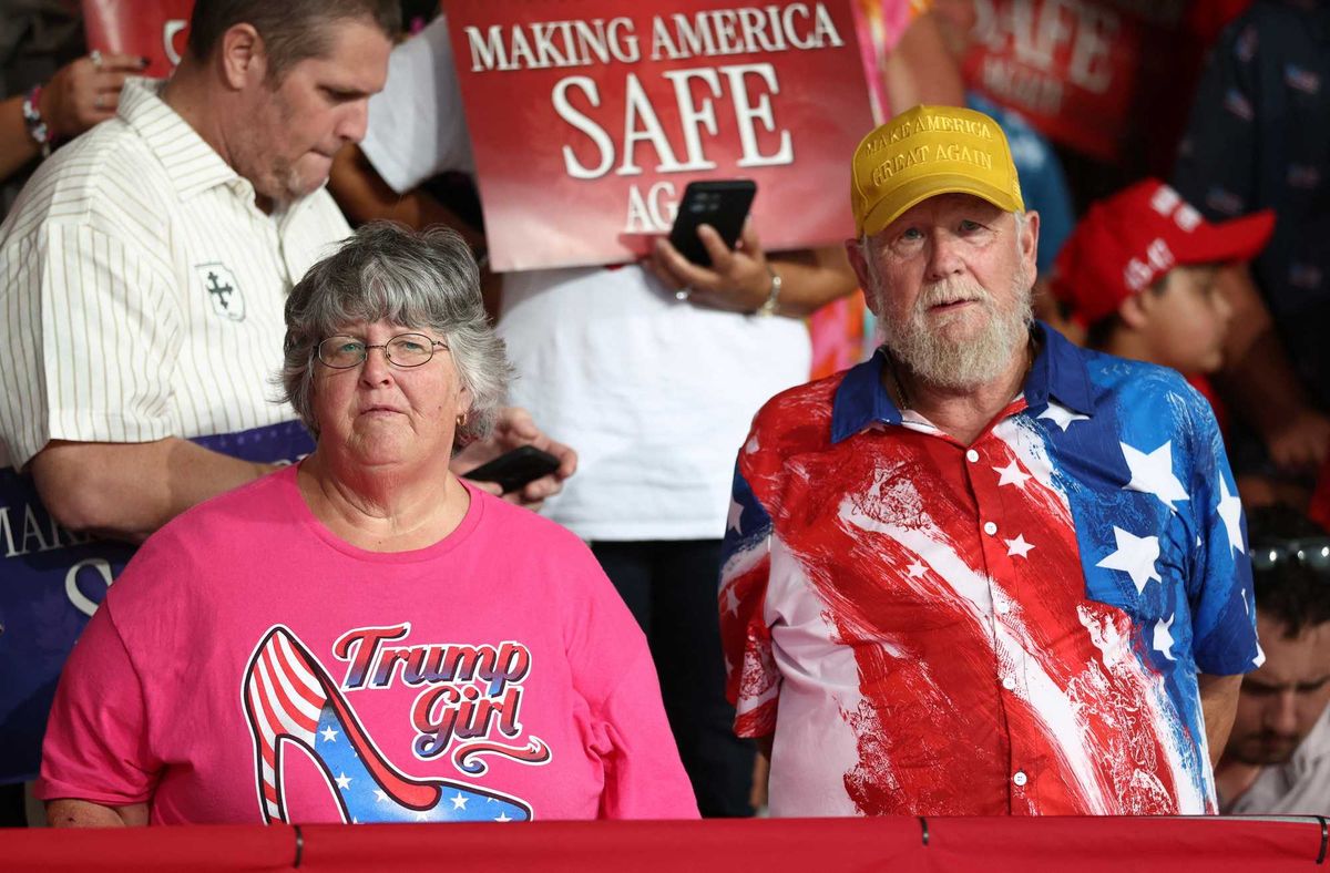 'This is sick': Outrage as Trump taunts rallygoers with hurricane relief