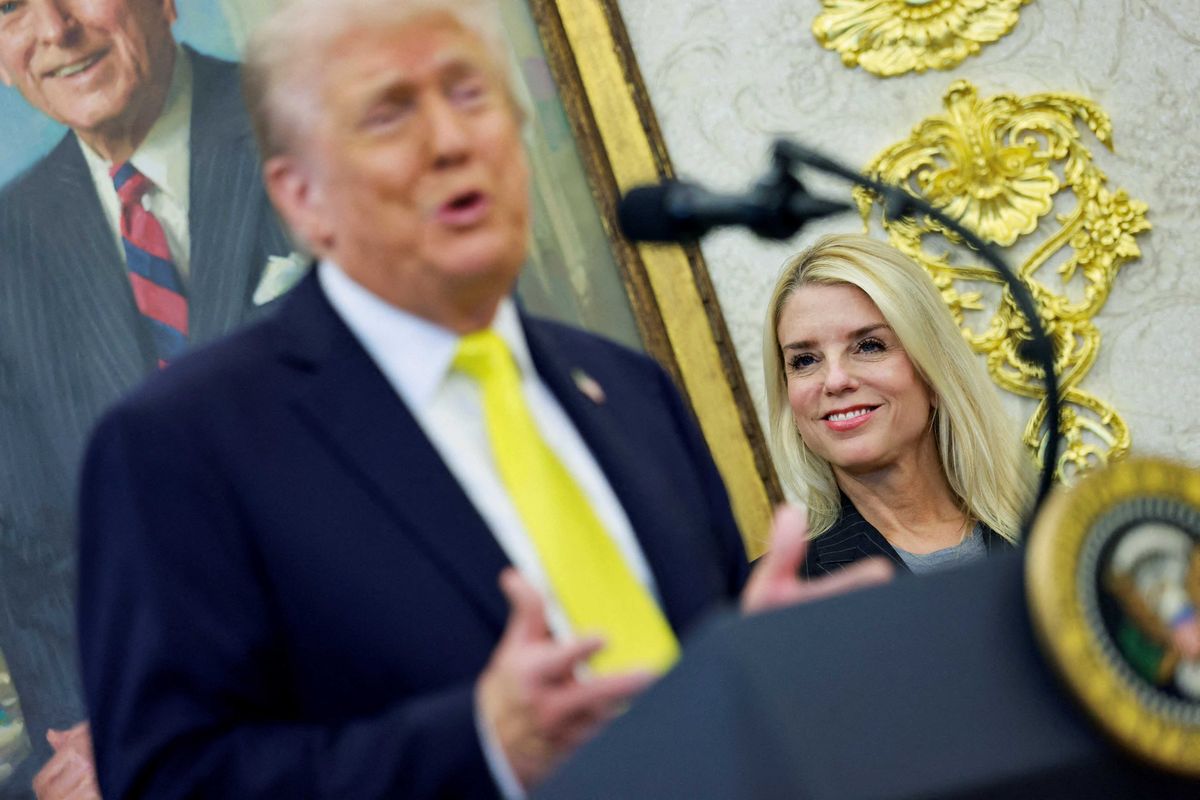 Mockery abounds over Trump's remarks on embattled Pam Bondi: 'He's gonna fire her tonight'