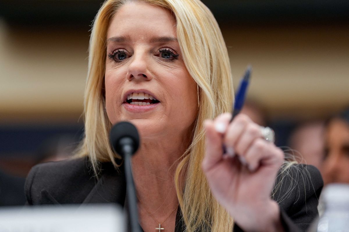Pam Bondi hearing erupts into shouting: 'She's embarrassing you!'