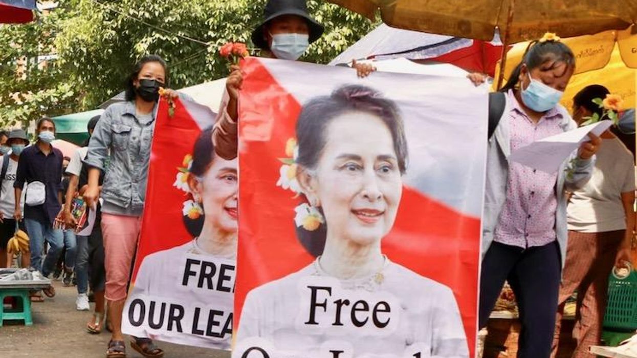 Myanmar's Suu Kyi jailed for three more years for 'election fraud'