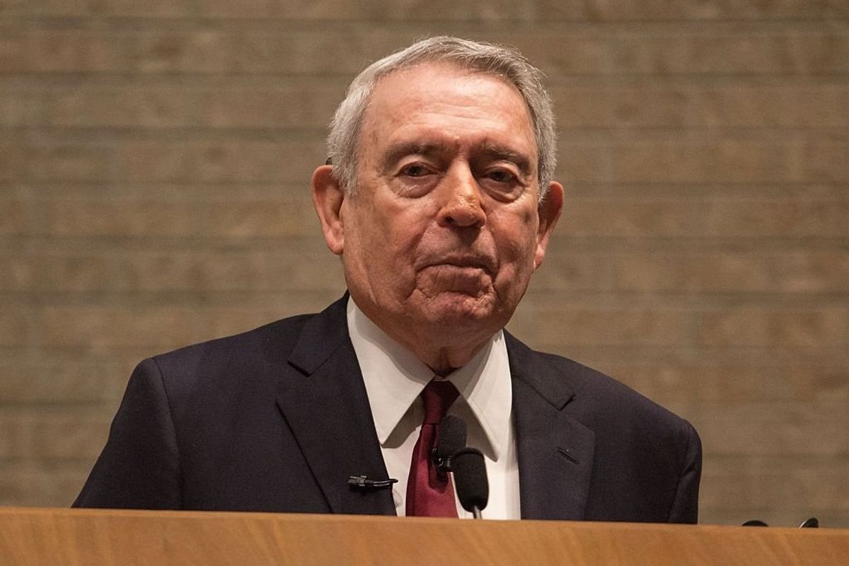 Dan Rather slams intense Biden scrutiny amid crickets over Trump's 'gobbledegook'