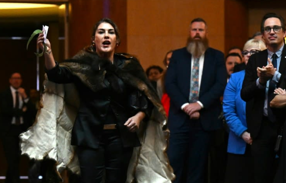 Indigenous Australian lawmaker who heckled King Charles censured