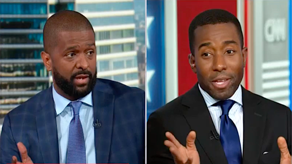 'I'm gonna finish my sentence': CNN panelists clash over Trump's appeal to Black men