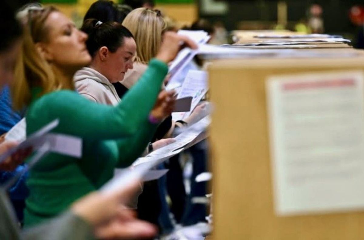 Center-right parties set to hold power in Ireland