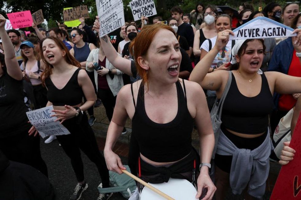 Women's rights activists hold 'Ban Off Our Bodies' rallies for abortion rights