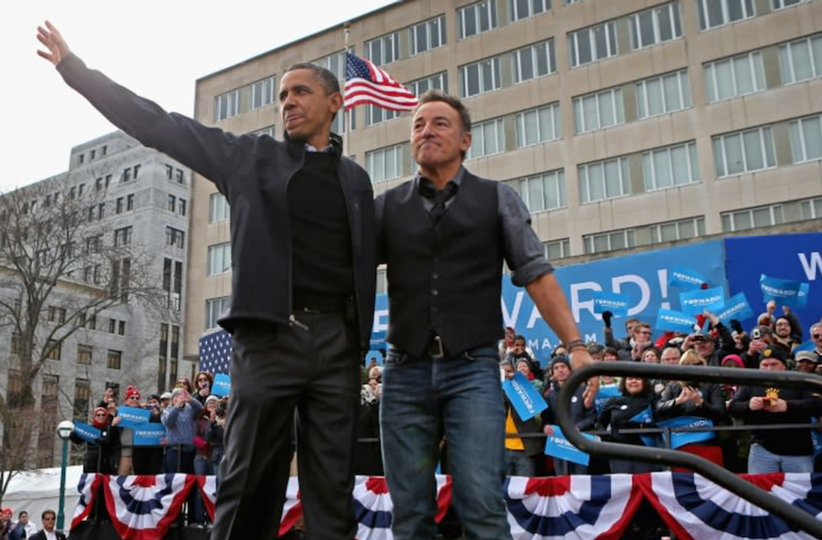 Harris showcases Springsteen in star-studded swing state stop