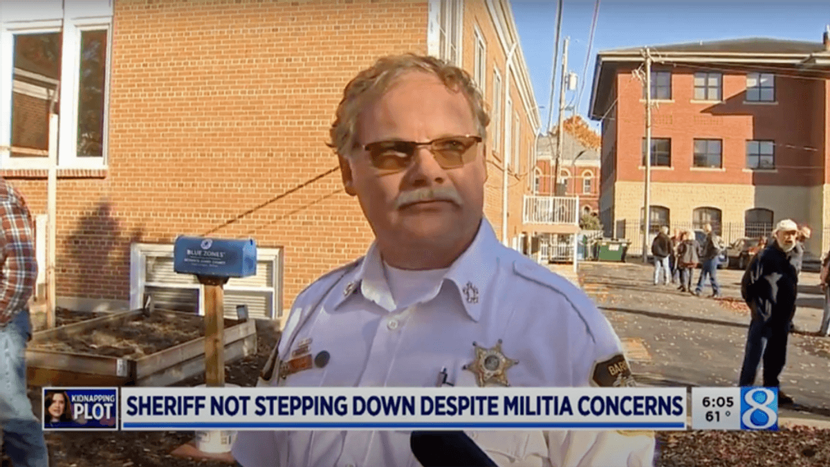 Man ends effort to recall militia-linked Michigan sheriff after being inundated with death threats