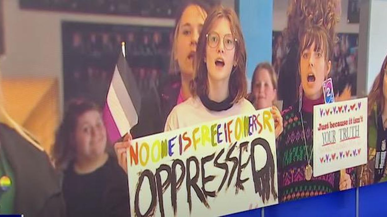 Huge protest as anti-LGBTQ group delivers ‘alternative viewpoint’ on trans youth at Minnesota school board meeting