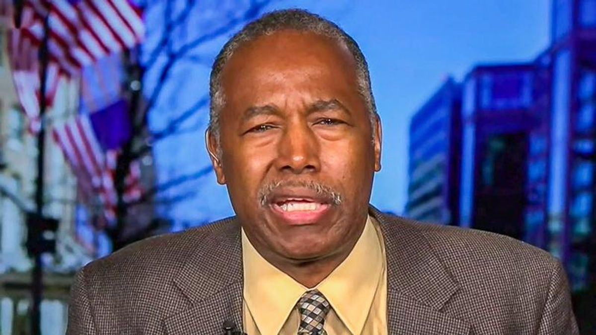 'That's what animals do': Ben Carson objects to people fighting for 'racial equity'