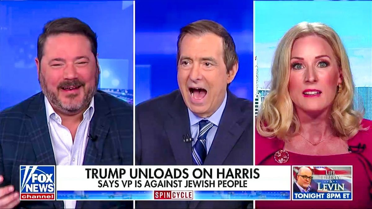 'Control yourself, man': Fox News goes off the rails as pundit melts down over Harris