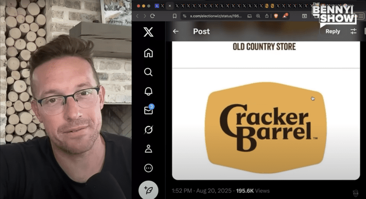 'White people are about to riot': MAGA ally rages over Cracker Barrel's major rebrand