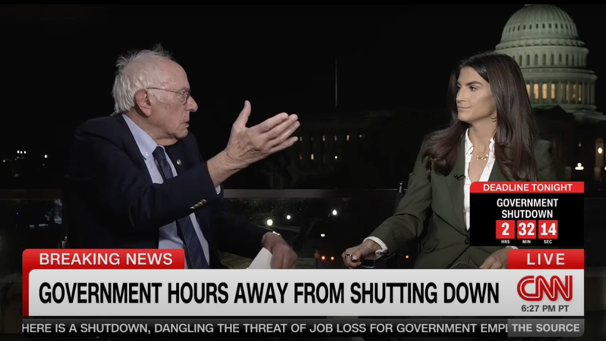 'Outrageous!' Bernie Sanders gets animated on CNN over Trump's latest threat
