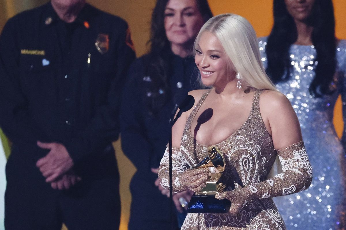 'Sit down!' The View trashes Fox commentator furious over Beyonce's Grammys win