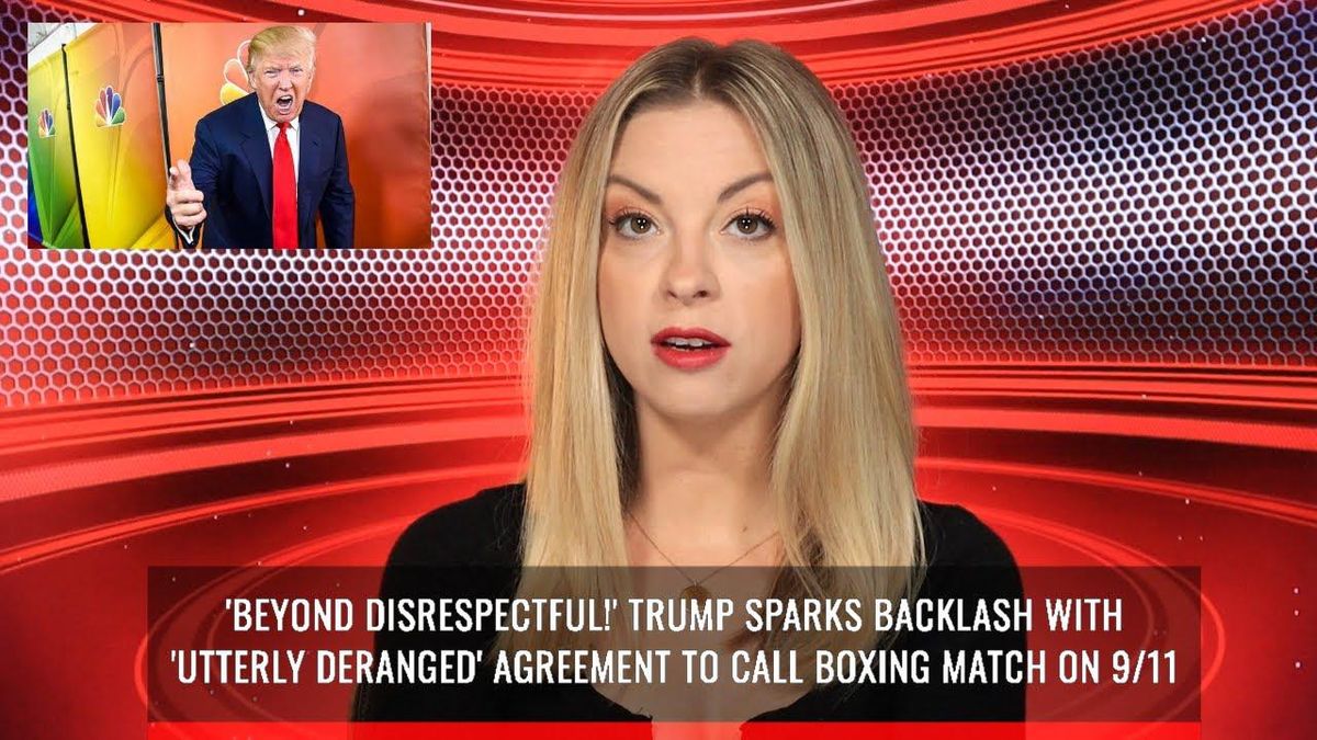 'Beyond disrespectful!' Trump sparks backlash with 'utterly deranged' agreement to call boxing match on 9/11