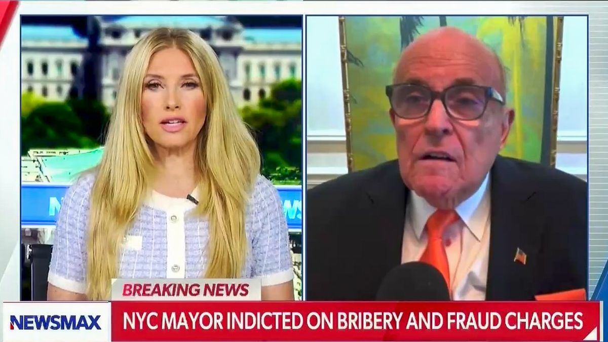 'Your case is not Eric Adams' case': Right wing host frustrated as Giuliani goes off-topic