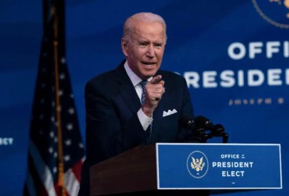 Biden: 'Don’t dare call them protesters -- they were a riotous mob, they were insurrectionists'