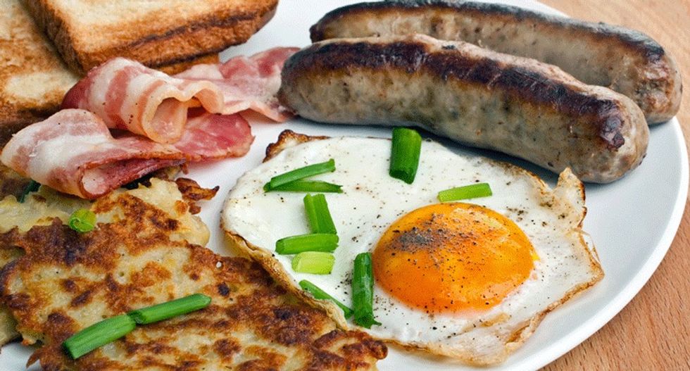 There is no biological reason to eat three meals a day -- it's a cultural construct