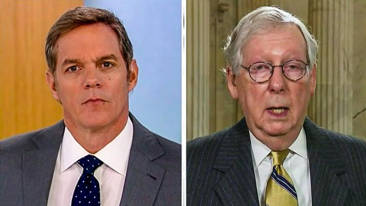 Mitch McConnell whines about not getting a call from Biden: 'I haven't been invited to the White House'
