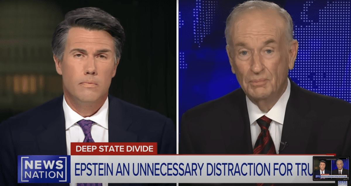'No!' Bill O'Reilly gets brutal fact-check to his face over Biden-Epstein claim