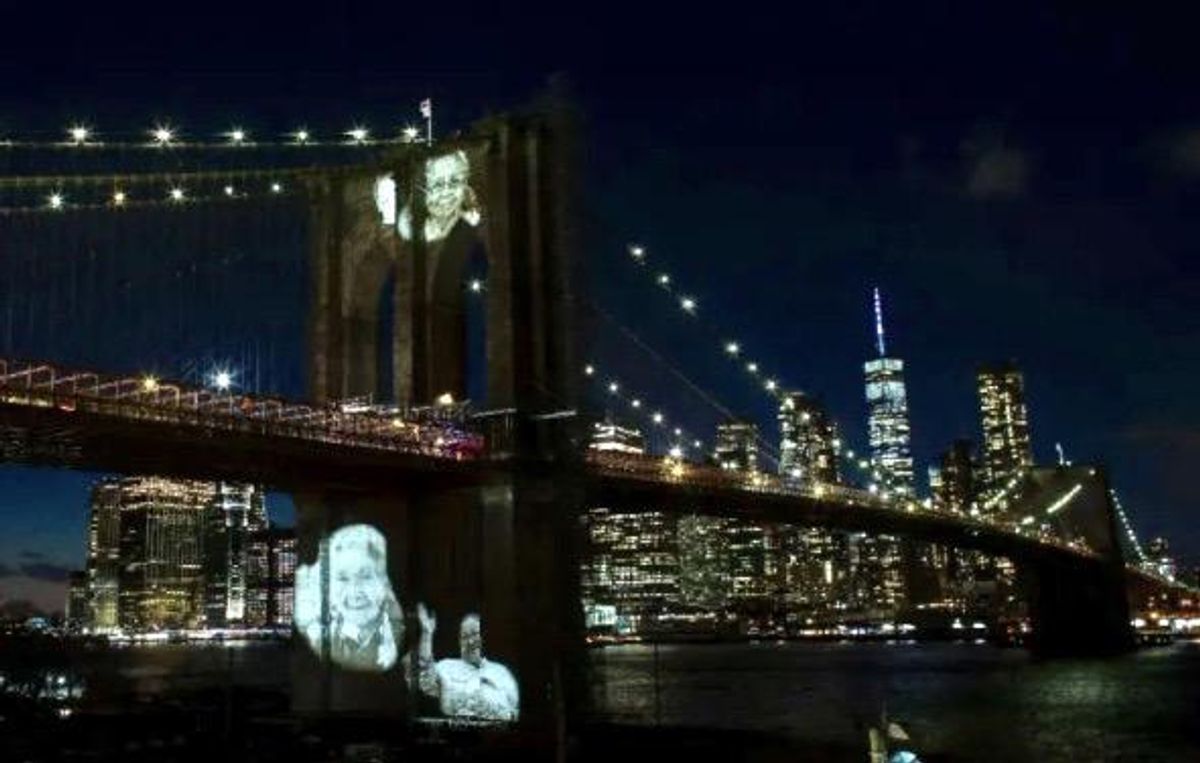 New York City pays emotional tribute to more than 30,000 Covid deaths