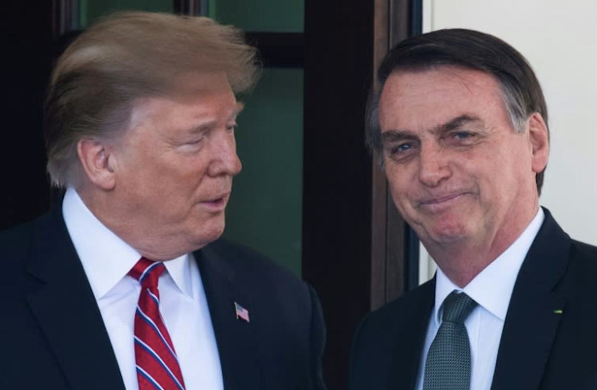 Brazil's Bolsonaro bets on Trump card for political survival