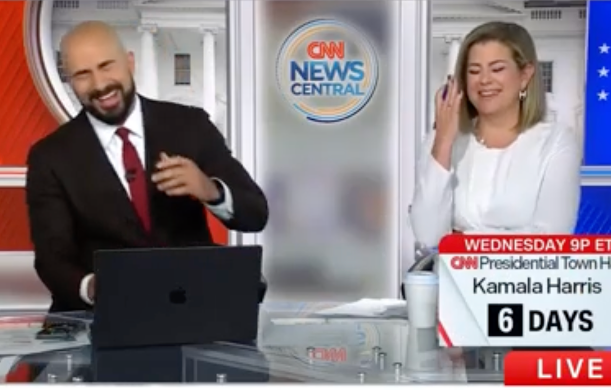 'Stop it!' CNN hosts guffaw as they hear link between Trump watch and Viagra-laced honey