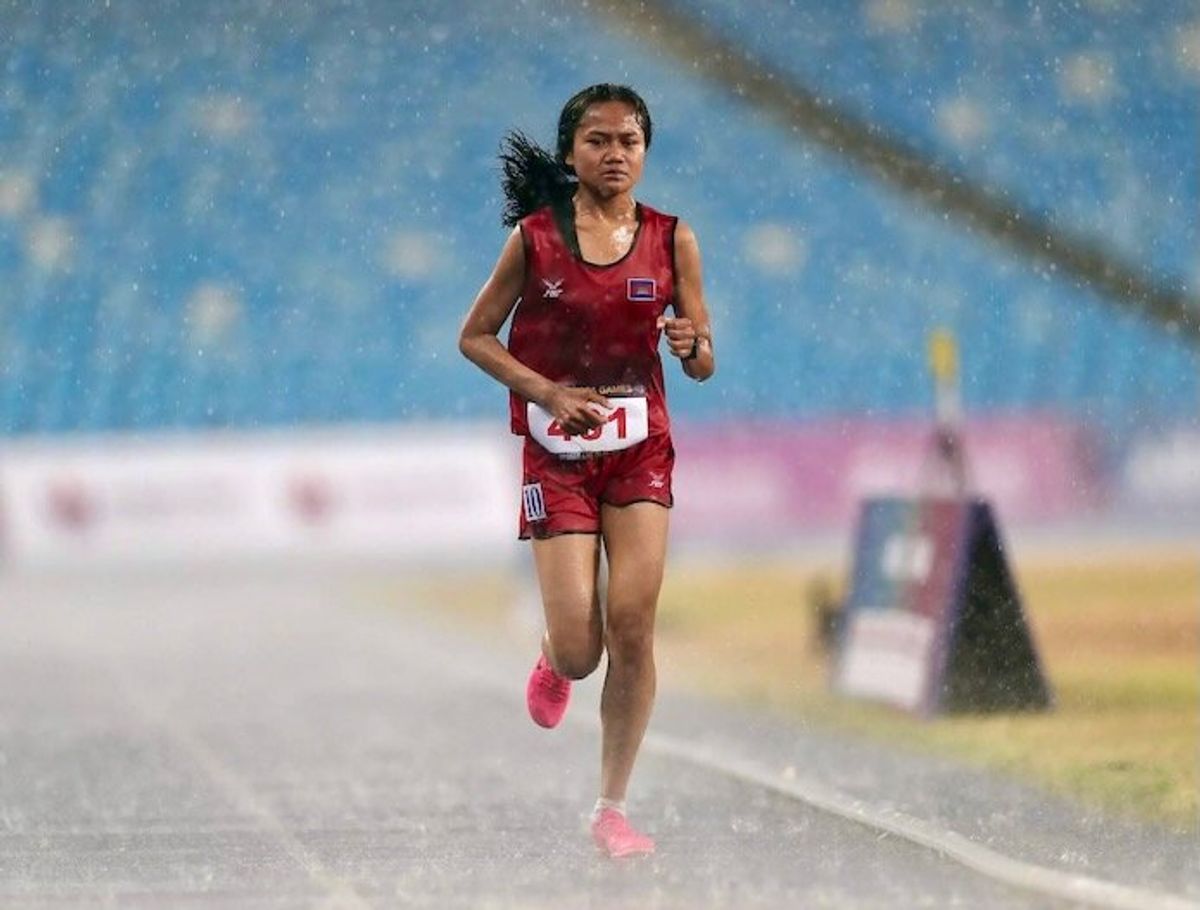 The last-placed runner who became toast of Cambodia