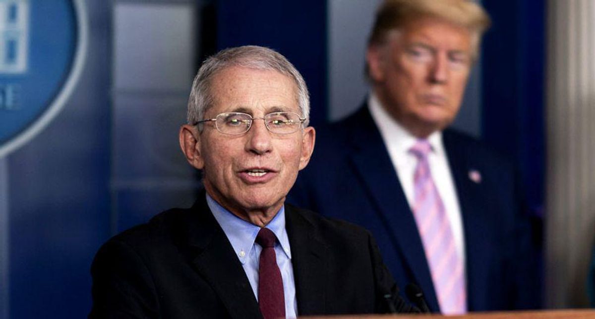 Trump blasted with fury for admitting he ignored Fauci's advice