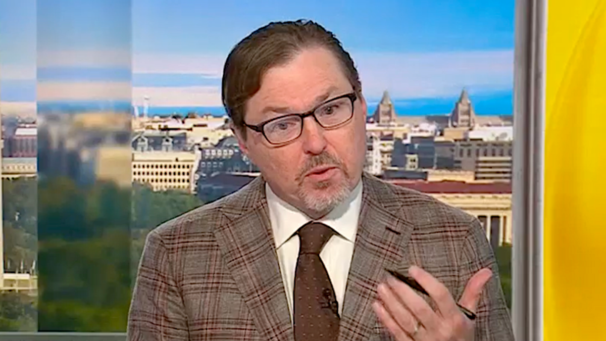 'That's not my point!' Conservative fact-checked for blaming Democrats for Trump threats