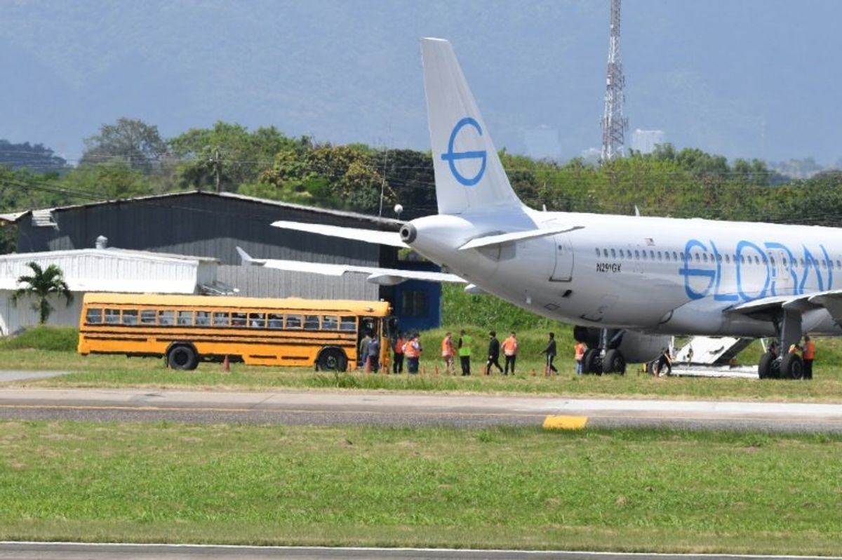 Brazil receives second plane of deported migrants after row with US