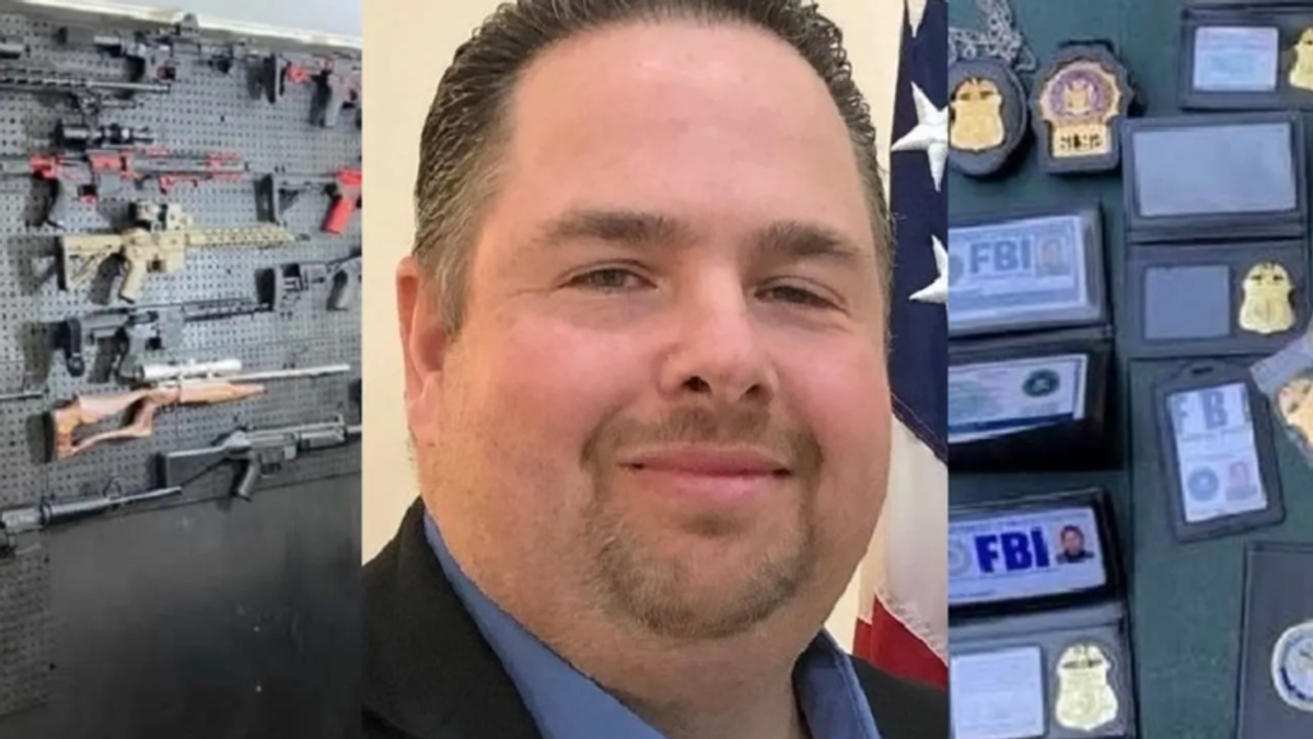 Indicted NY Republican had trove of illegal guns and fake federal agent badges in his house: report