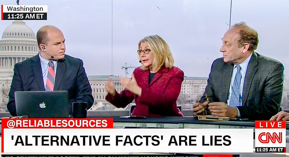 'Alternative facts are lies': CNN on-screen graphic destroys Kellyanne Conway in four words