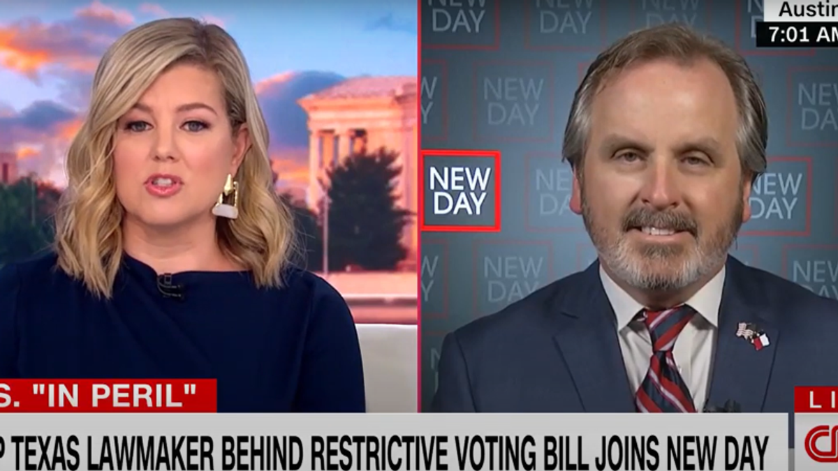 Texas Republican squirms as CNN's Brianna Keilar grills him over restrictions on Sunday voting
