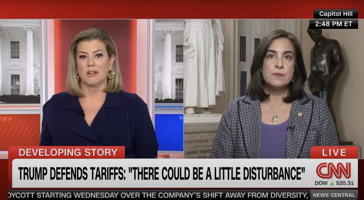 'Taking it in the shorts': CNN anchor spars with lawmaker over 'minimizing' tariff effects