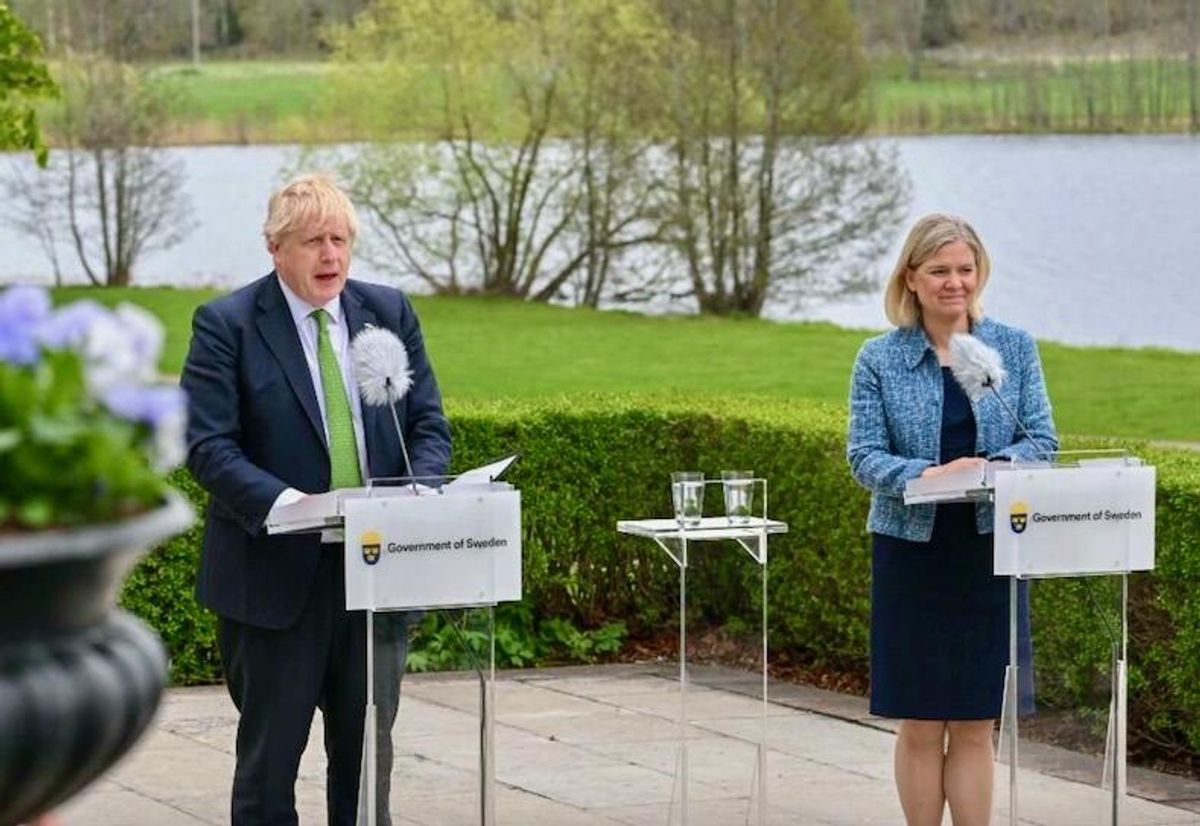 Britain signs security deal vowing to defend Sweden in case of attack