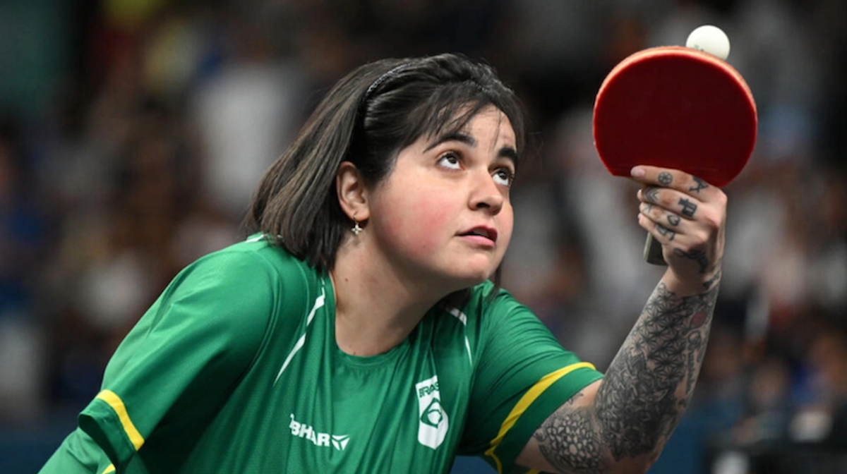 Brazilian amputee table tennis star savors Olympic dreamland