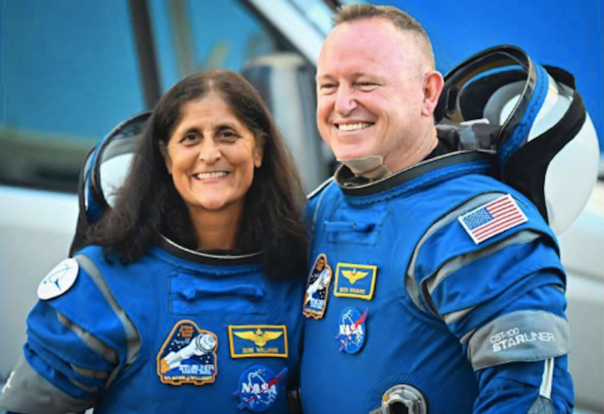 Two astronauts stranded on space station to touch down early