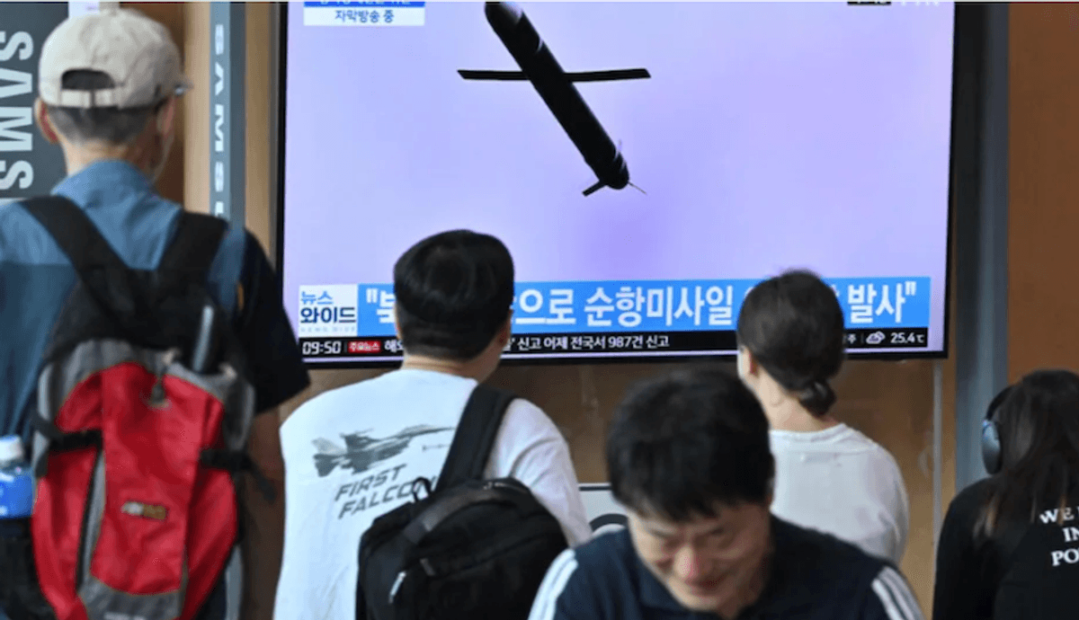 North Korea fires 'several' missiles into sea, stays silent on US soldier