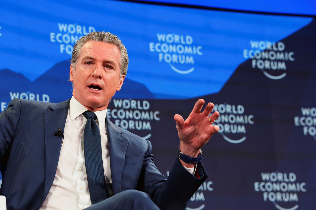 'Made a mockery of himself!' Trump rages at Newsom for 'screaming for attention' at Davos