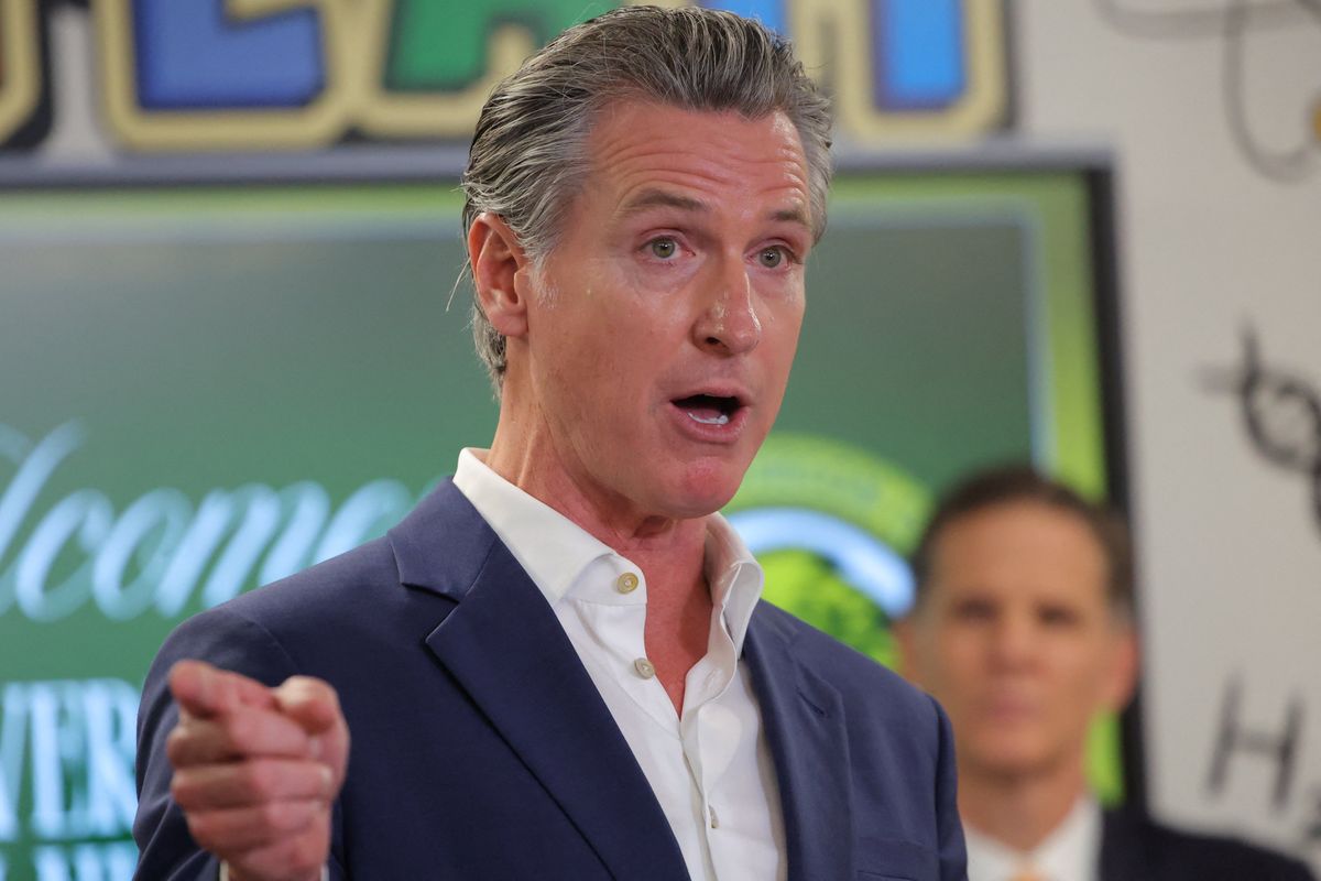 'Forced to sleep on the floor!' Newsom slams Trump with photos of troops in LA