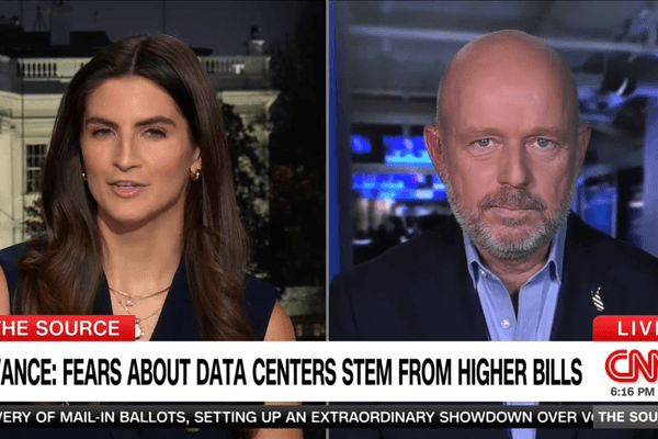 'I'm going to get in trouble!' Trump-backed candidate squirms over data centers on CNN