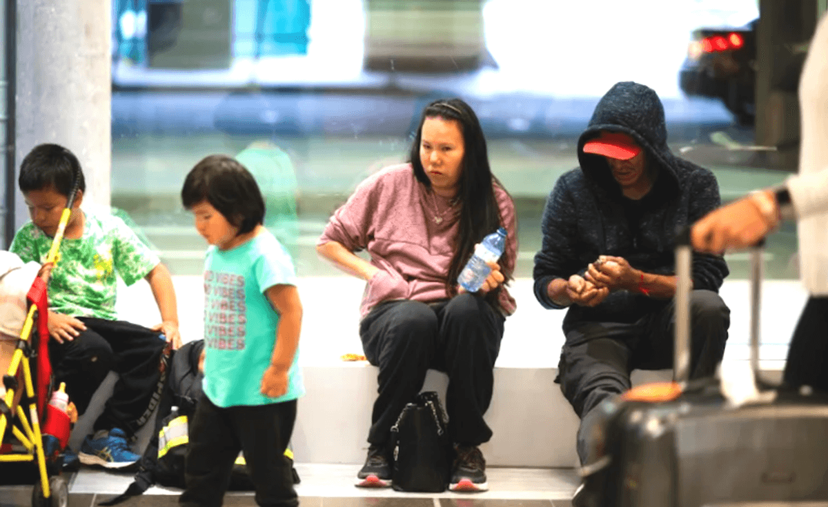 'We're all tired': Thousands of evacuees arrive in southern Canada