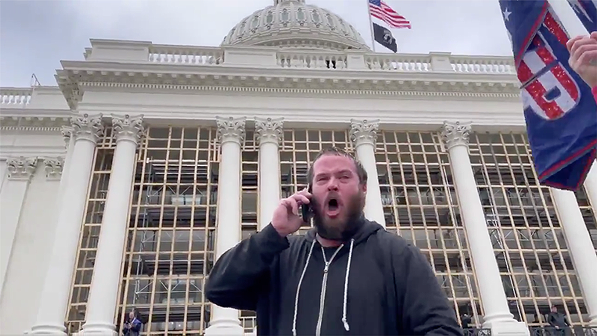 Infamous window-punching Capitol rioter gets arrested by the FBI -- after giving his name to reporters