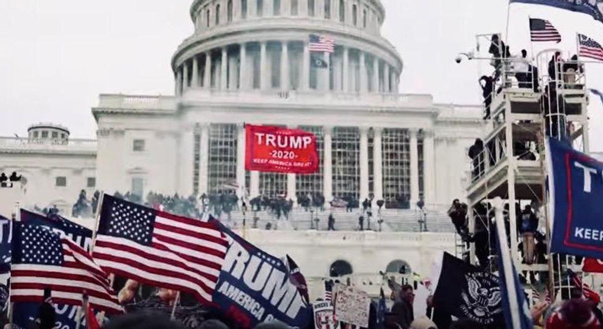 REVEALED: Trump's DHS told the Pentagon 'no major incidents' as insurrectionists were charging up the Capitol steps